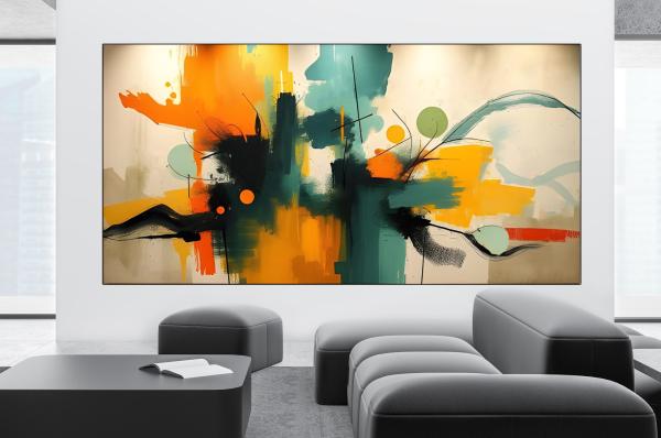 Riesiges XXL abstraktes Kunstgemälde kaufen -online1